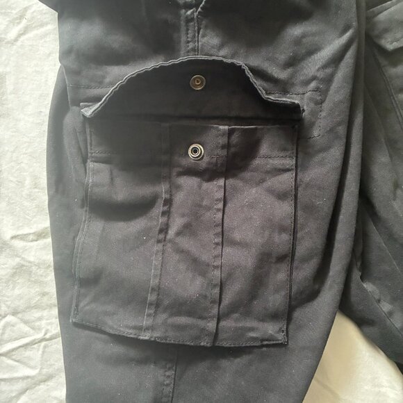 US Polo Assn. Men's Black Cargo Pants (34/32) - Picture 9 of 12